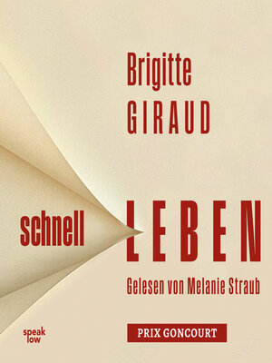 cover image of Schnell leben (Ungekürzt)